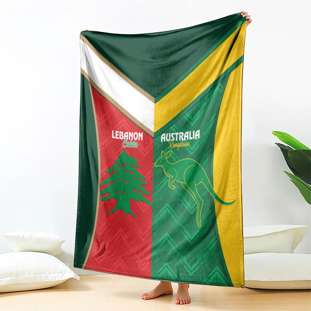 Rugby Australia and Lebanon Blanket Aussie Kangaroos Cedars Together