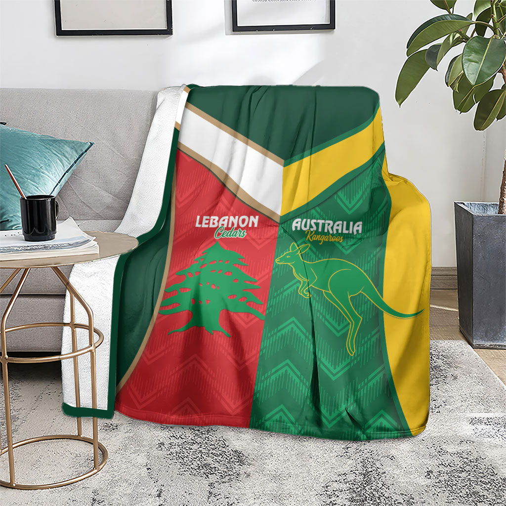 Rugby Australia and Lebanon Blanket Aussie Kangaroos Cedars Together
