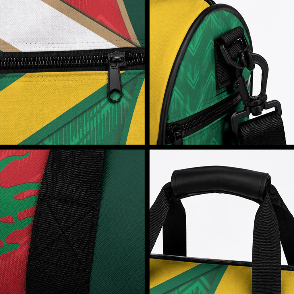 Rugby Australia and Lebanon Duffle Bag Aussie Kangaroos Cedars Together