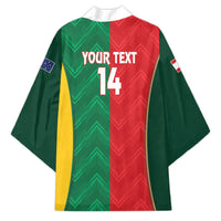Custom Rugby Australia and Lebanon Kimono Aussie Kangaroos Cedars Together