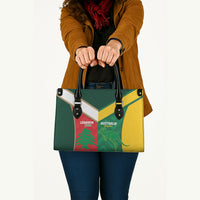 Rugby Australia and Lebanon Leather Bag Aussie Kangaroos Cedars Together