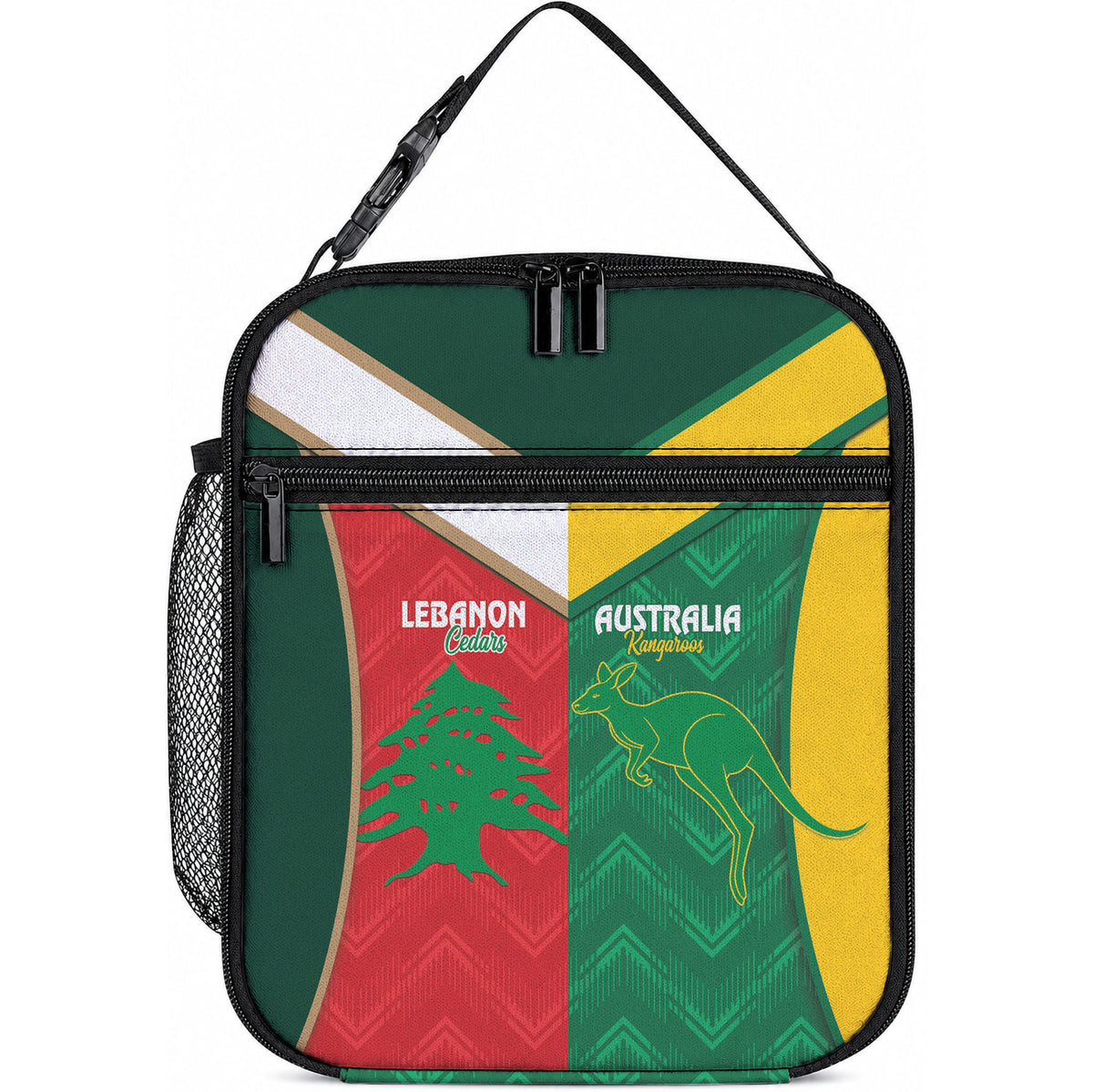 Rugby Australia and Lebanon Lunch Bag Aussie Kangaroos Cedars Together