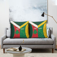 Rugby Australia and Lebanon Pillow Cover Aussie Kangaroos Cedars Together