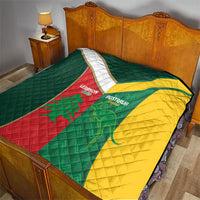Rugby Australia and Lebanon Quilt Aussie Kangaroos Cedars Together