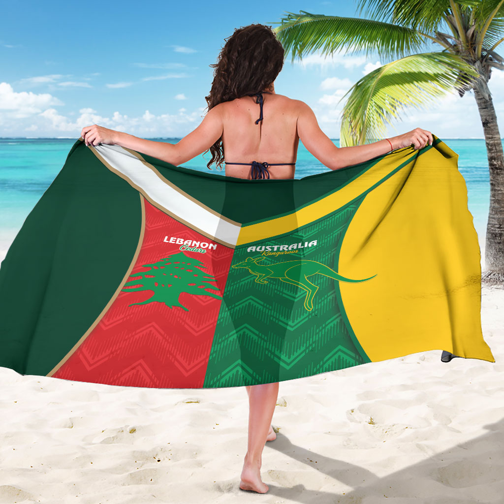 Rugby Australia and Lebanon Sarong Aussie Kangaroos Cedars Together