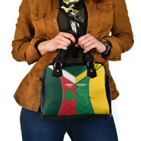 Rugby Australia and Lebanon Shoulder Handbag Aussie Kangaroos Cedars Together