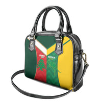 Rugby Australia and Lebanon Shoulder Handbag Aussie Kangaroos Cedars Together