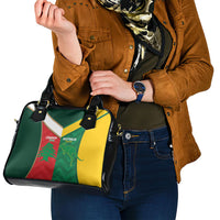 Rugby Australia and Lebanon Shoulder Handbag Aussie Kangaroos Cedars Together