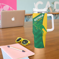 Rugby Australia and Lebanon Tumbler With Handle Aussie Kangaroos Cedars Together