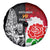 New Zealand And England Rugby Spare Tire Cover 2023 World Cup All Black Combine Red Roses - Wonder Print Shop