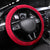 New Zealand And England Rugby Steering Wheel Cover 2023 World Cup All Black Combine Red Roses - Wonder Print Shop
