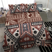 Bula Fiji Bedding Set Unique Masi Tapa Pattern - Wonder Print Shop