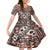Bula Fiji Family Matching Summer Maxi Dress and Hawaiian Shirt Unique Masi Tapa Pattern - Wonder Print Shop