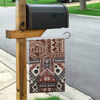 Bula Fiji Garden Flag Unique Masi Tapa Pattern - Wonder Print Shop