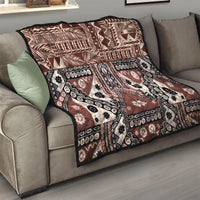 Bula Fiji Quilt Unique Masi Tapa Pattern - Wonder Print Shop