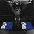 Panama Independence Day Car Mats Harpy Eagle With Mola Pattern - Flag Style - Wonder Print Shop