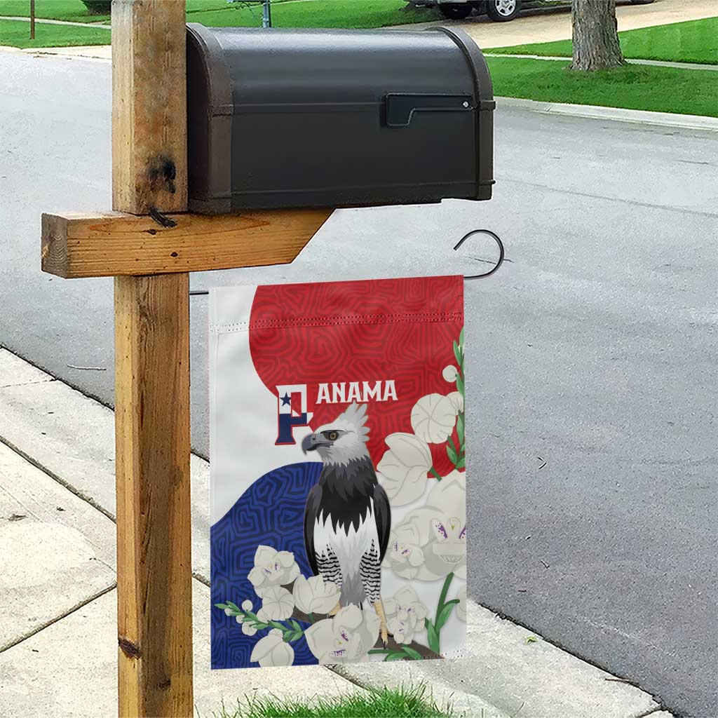 Panama Independence Day Garden Flag Harpy Eagle With Mola Pattern - Flag Style - Wonder Print Shop