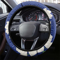 Panama Independence Day Steering Wheel Cover Harpy Eagle With Mola Pattern - Flag Style - Wonder Print Shop