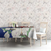 Panama Independence Day Tablecloth Harpy Eagle With Mola Pattern - Flag Style - Wonder Print Shop