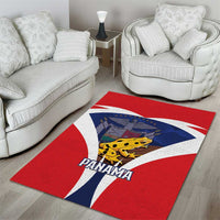 Panama Golden Frog Area Rug Coat Of Arms - Sporty Style - Wonder Print Shop