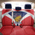 Panama Golden Frog Back Car Seat Cover Coat Of Arms - Sporty Style - Wonder Print Shop