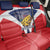 Panama Golden Frog Back Car Seat Cover Coat Of Arms - Sporty Style - Wonder Print Shop