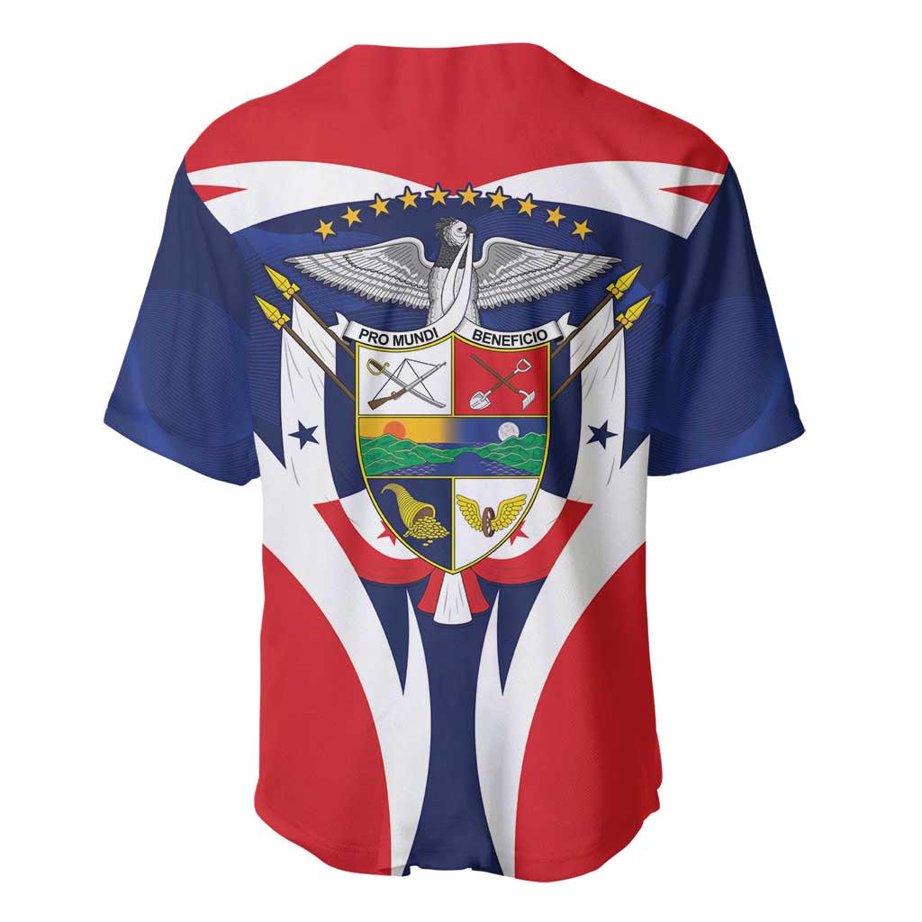 Panama Golden Frog Baseball Jersey Coat Of Arms - Sporty Style - Wonder Print Shop