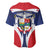 Panama Golden Frog Baseball Jersey Coat Of Arms - Sporty Style - Wonder Print Shop