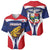 Panama Golden Frog Baseball Jersey Coat Of Arms - Sporty Style - Wonder Print Shop