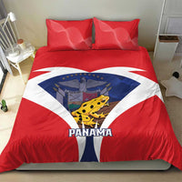 Panama Golden Frog Bedding Set Coat Of Arms - Sporty Style - Wonder Print Shop