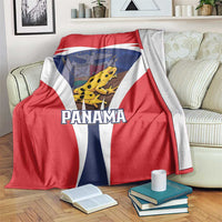 Panama Golden Frog Blanket Coat Of Arms - Sporty Style