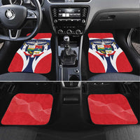 Panama Golden Frog Car Mats Coat Of Arms - Sporty Style - Wonder Print Shop