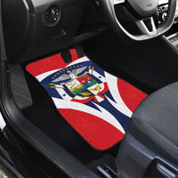Panama Golden Frog Car Mats Coat Of Arms - Sporty Style - Wonder Print Shop