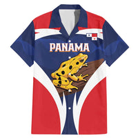 Panama Golden Frog Family Matching Mermaid Dress and Hawaiian Shirt Coat Of Arms - Sporty Style - Wonder Print Shop