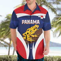 Panama Golden Frog Hawaiian Shirt Coat Of Arms - Sporty Style - Wonder Print Shop
