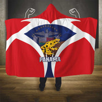 Panama Golden Frog Hooded Blanket Coat Of Arms - Sporty Style