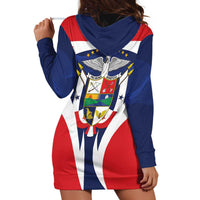 Panama Golden Frog Hoodie Dress Coat Of Arms - Sporty Style - Wonder Print Shop