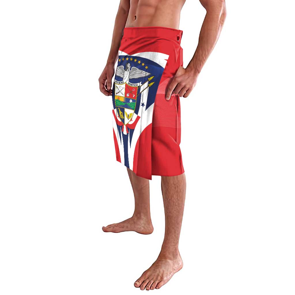 Panama Golden Frog Lavalava Coat Of Arms - Sporty Style - Wonder Print Shop