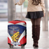 Panama Golden Frog Luggage Cover Coat Of Arms - Sporty Style - Wonder Print Shop