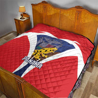 Panama Golden Frog Quilt Coat Of Arms - Sporty Style - Wonder Print Shop