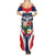 Panama Golden Frog Summer Maxi Dress Coat Of Arms - Sporty Style - Wonder Print Shop