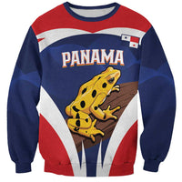 Panama Golden Frog Sweatshirt Coat Of Arms - Sporty Style - Wonder Print Shop