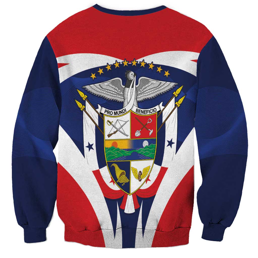 Panama Golden Frog Sweatshirt Coat Of Arms - Sporty Style - Wonder Print Shop