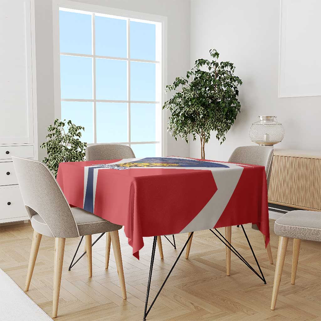 Panama Golden Frog Tablecloth Coat Of Arms - Sporty Style - Wonder Print Shop