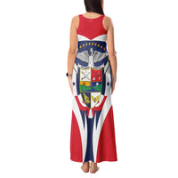 Panama Golden Frog Tank Maxi Dress Coat Of Arms - Sporty Style - Wonder Print Shop