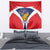 Panama Golden Frog Tapestry Coat Of Arms - Sporty Style - Wonder Print Shop