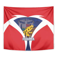 Panama Golden Frog Tapestry Coat Of Arms - Sporty Style - Wonder Print Shop