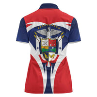 Panama Golden Frog Women Polo Shirt Coat Of Arms - Sporty Style - Wonder Print Shop