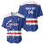 Cape Verde Football Custom Baseball Jersey Come On Tubaroes Azuis Shark - Wonder Print Shop