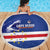 Cape Verde Football Beach Blanket Come On Tubaroes Azuis Shark - Wonder Print Shop